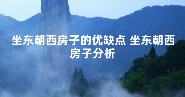 坐东朝西房子的优缺点 坐东朝西房子分析